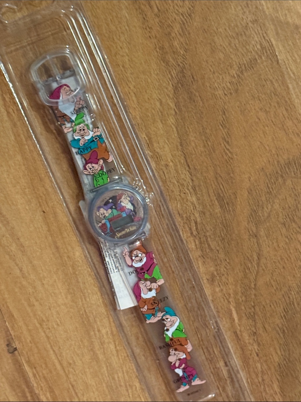 Vintage Kids Disney Snow White Seven Dwarfs Watch ( NOS)